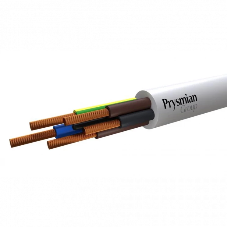 Провод ПВС 5х10 Б (м) РЭК-PRYSMIAN 0105080206