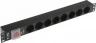 Блок распределения питания Lanmaster TWT-PDU19-10A8P-1.8 гор.размещ. 8xSchuko базовые 10A Schuko 1.8