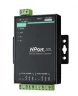 NPort 5232-T 2-портовый асинхронный сервер RS-422/485 в Ethernet с расширенным диапазоном температур MOXA