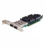Сетевая карта 2 порта 100GBaseX (QSFP28, Intel E810-CAM2), Silicom P4CG2I81-QX4