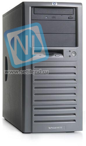 Сервер Proliant HP 339042-421 ProLiant ML110T01 C2.6/400 256 ATA-40 (Celeron-2.6GHz/128KB/256MB/40Gb IDE/CD/1x10/100/1000NIC)-339042-421(NEW)
