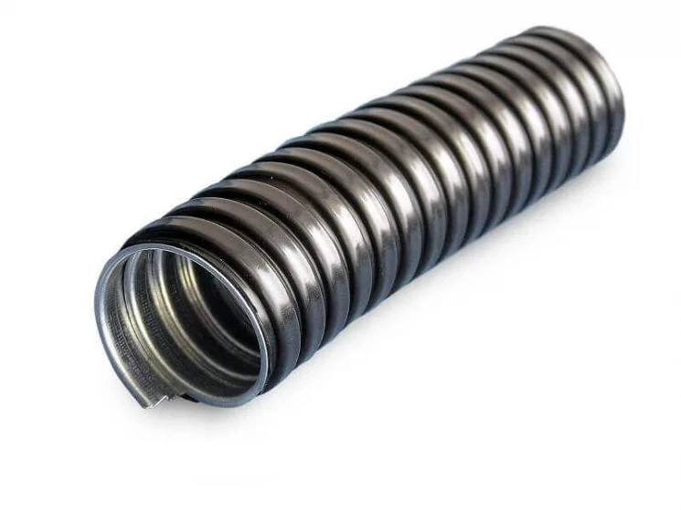 Металлорукав в ПВХ изоляции Р3-ЦПнг 15 d15мм без протяжки черн. (уп.50м) ГОФРОМАТИК/ЗЭТАРУС zeta4420