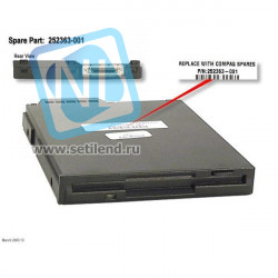Привод HP 263394-001 Compaq DL580 G2 G3 Server Floppy Drive ,12.7MM-263394-001(NEW)