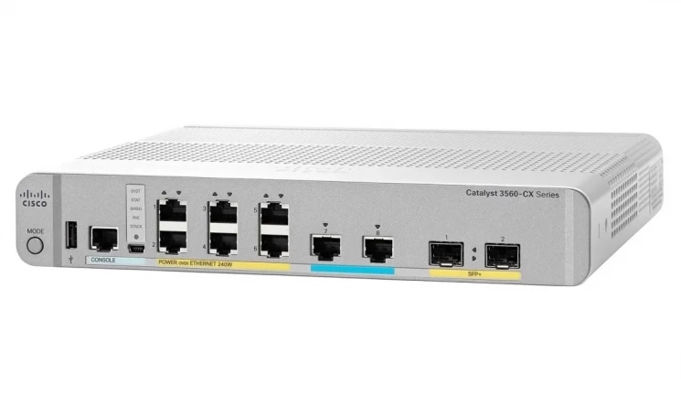 Коммутатор Cisco Catalyst WS-C3560CX-8XPD-S