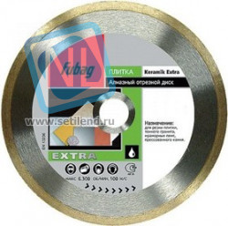Алмазный диск FUBAG Keramik Extra 33125-3 Ф125х1.6х22мм по керамике