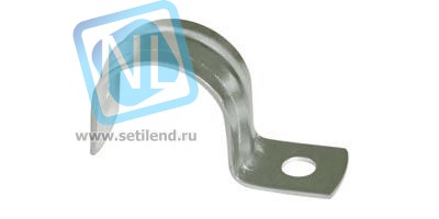 Скоба металлическая однолапковая с внутр. d 16-17 мм