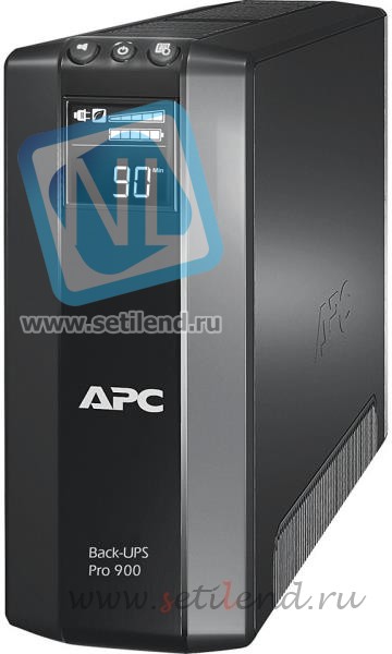 BR900GI, Back-UPS Pro, Line-Interactive, 900VA / 540W, Tower, IEC, LCD, Serial+USB