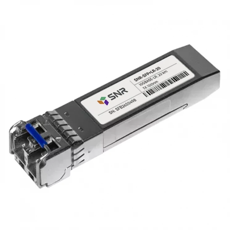 Модуль SFP+ оптический, дальность до 20км (11dB), 1310нм, прошиты под HP