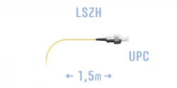 Пигтейл FC/UPC SM (0.9) 1,5 m