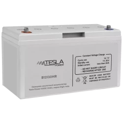 Свинцово-кислотный аккумулятор Tesla Power 12VDC 130Ач, серия High-rate