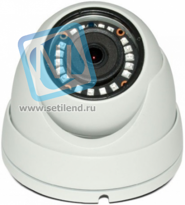 4-х форматная купольная мини камера SNR SNR-HAC-HDW1000MP-0280B 720p, 2.8 мм, ИК до 30м, 12 В, металл