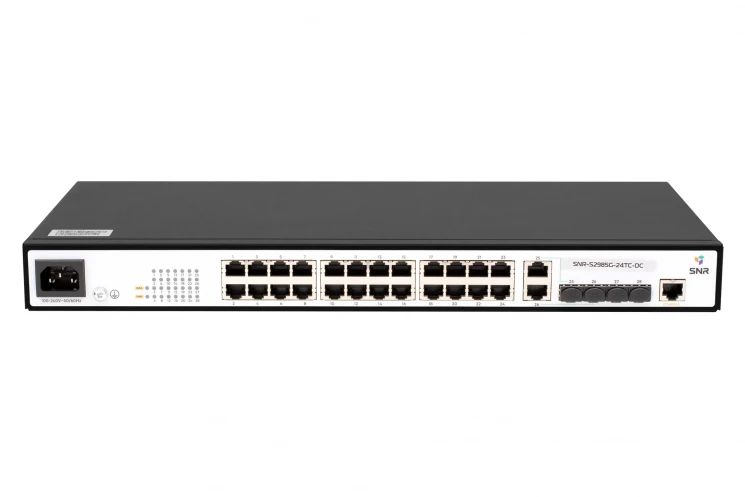 Управляемый коммутатор уровня 2 SNR-S2985G-24TC-DC