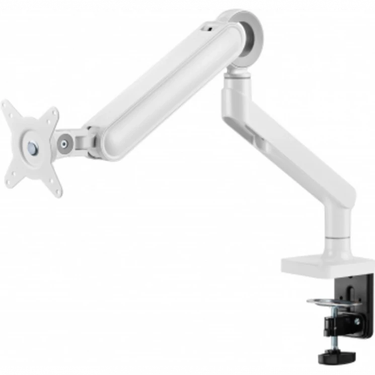 Кронштейн для мониторов Ultramounts UM719W белый 17"-35" макс.10.5кг крепление к столешнице поворот