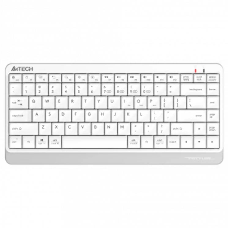 Клавиатура A4Tech Fstyler FBK11 белый/серый USB беспроводная BT/Radio slim (FBK11 WHITE)