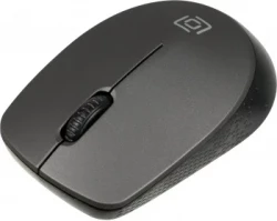 Мышь Оклик 486MW черный/серый оптическая (1600dpi) беспроводная USB для ноутбука (3but)