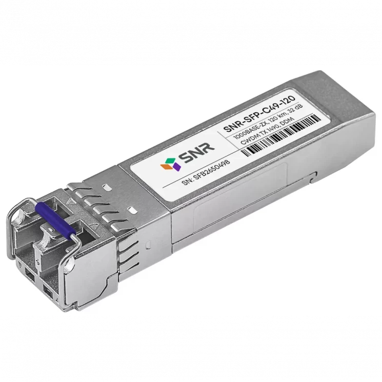 Модуль SFP CWDM оптический, дальность до 120км (32dB), 1490нм