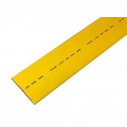 Трубка термоусадочная Н-1 40.0/20.0 1м желт. Rexant 24-0002