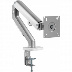 Кронштейн для мониторов Ultramounts UM734SIL серый/серебристый 17"-27" макс.7кг крепление к столешни