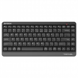 Клавиатура A4Tech Fstyler FBK11 черный/серый USB беспроводная BT/Radio slim