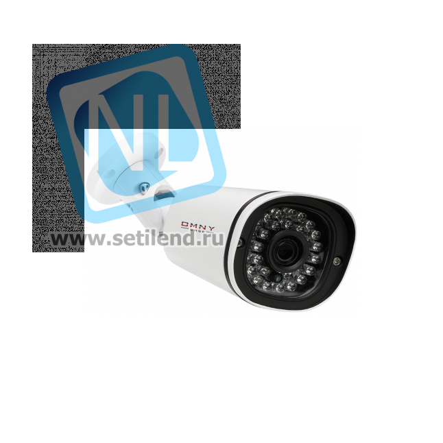 IP камера OMNY BASE miniBullet2E-U минибуллет 2Мп (1920×1080) 25к/с, 3.6мм, F1.8, 802.3af A/B, 12±1В DC, ИК до 30м, встр.микр, DWDR, USB2.0