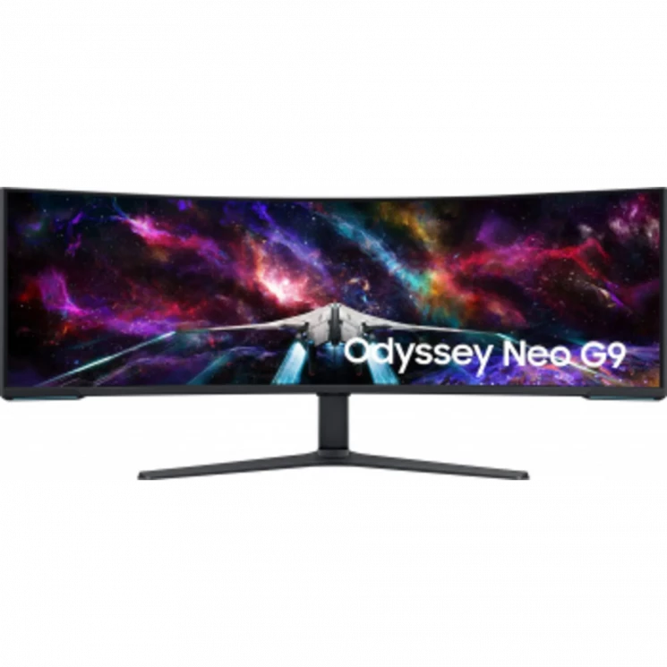 Монитор Samsung 57" Odyssey Neo G9 S57CG952NI черный VA LED 32:9 HDMI полуматовая HAS Piv 420cd 178г