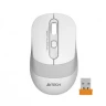 Мышь A4Tech Fstyler FG10 белый/серый оптическая (2000dpi) беспроводная USB (3but)