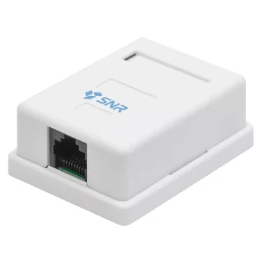 Розетка накладная 1хRJ45 (SNR-SMB-2108A)