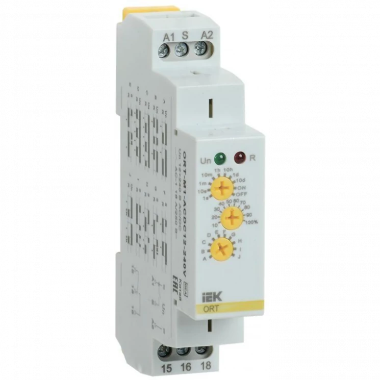 Реле времени многофункц. ORT 1 контакт 12-240В AC/DC IEK ORT-M1-ACDC12-240V