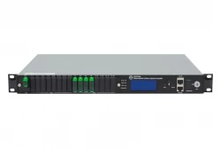 Оптический усилитель VERMAX для сетей КТВ, 1 вход, 8*22dBm выход, RT1, 1U