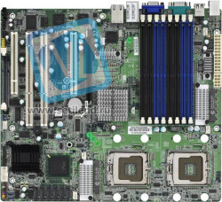 Материнская плата TYAN S5375AG2NR Tempest i5100X/2x Intel S771/Intel 5100/RAM: 8 x DDR-II ECC Reg (533/667)/PCIx2/PCI-X-2/PCI-Ex2/SATAx6/LANx2/Audio/SVGA-S5375AG2NR(NEW)