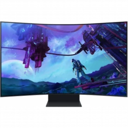 Монитор Samsung 55" Odyssey Ark S55CG97WNI черный VA LED 16:9 HDMI M/M матовая HAS Piv 600cd 178гр/1
