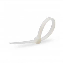 Стяжки нейлоновые 8*350мм (белые), 100 шт