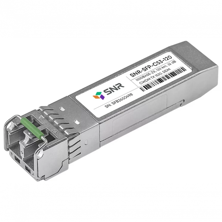 Модуль SFP CWDM оптический, дальность до 120км (32dB), 1530нм