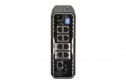 Неуправляемый промышленный 8 портовый PoE коммутатор POWERTONE PUS-TS08GL-BTi c 4 портами до 90Вт