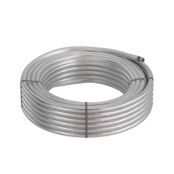 Металлорукав DN 12мм в герм. ПВХ изоляции в оплетке из нержавеющей стали Dвн 12.0мм Dнар 16.0 50м DK