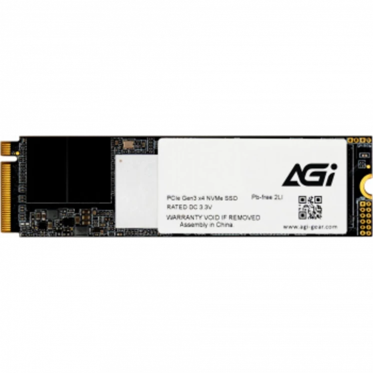 Накопитель SSD AGi PCIe 3.0 x4 2TB AGI2T0GIMAI218 M.2 2280