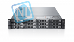 Сервер Dell PowerEdge R720XD, 2 процессора Intel Xeon 8C E5-2670 2.60GHz, 64GB DRAM