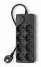 Сетевой фильтр Ippon BK-8-EU-3-10-B 3м (8 розеток) черный (коробка)