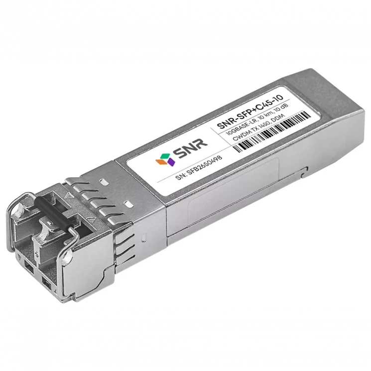 Модуль SFP+ CWDM оптический, дальность до 10км (10dB), 1450нм