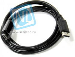 PL1112, Кабель DisplayPort M - HDMI M, 1.8 м