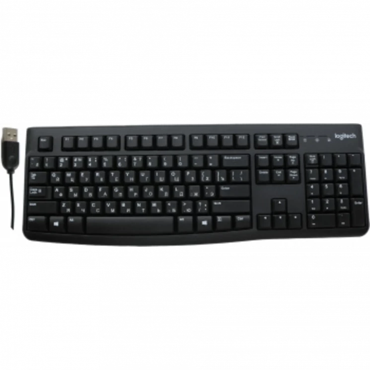 Клавиатура Logitech K120 черный USB (920-002583)