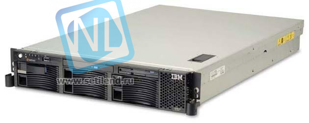 eServer IBM K06CGEU 345 CPU Xeon DP 2800/512/533, 1024Mb RAM PC2100 ECC DDR SDRAM RDIMM up to 8Gb, Int. Dual Channel SCSI U320 Controller, NO HDD, Int. Dual Channel Gigabit Ethernet 10/100/1000Mb/s, Power 2x350Watt, Rack 2U-K06CGEU(NEW)