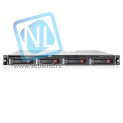 Сервер Proliant HP 590160-421 DL160R06 E5506 Pluggable SATA (Rack1U XeonQC 2.13Ghz(4Mb) /1x4GbR2D/SATAb110i/RAID1+0/1/ 0)/noLFF HDD(4)) /noDVD/2xGigEth)-590160-421(NEW)