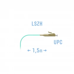 Пигтейл LC/UPC MM (0.9) 1.5 m