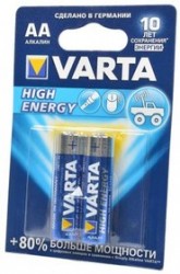 VARTA HIGH ENERGY/LONGLIFE POWER 4906 LR6 BL2, Элемент питания