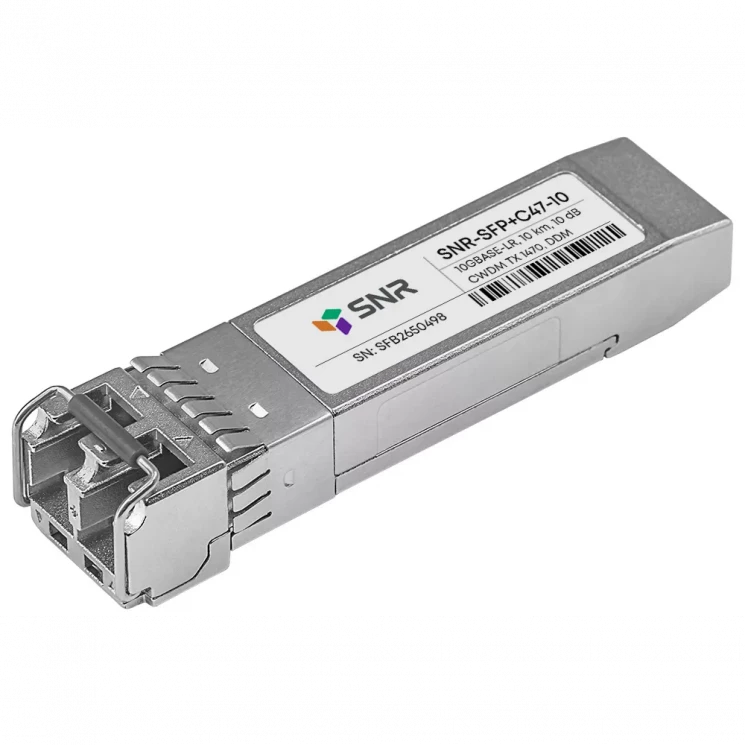 Модуль SFP+ CWDM оптический, дальность до 10км (10dB), 1470нм