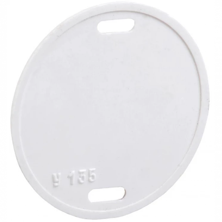 Бирка кабельная маркировочная У-135 55мм (круг) IEK UZMA-BIK-Y135-R