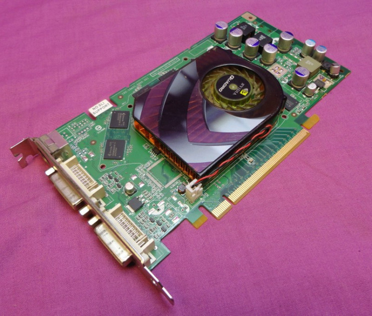 Видеокарта HP 413109-001 Quadro FX1500 256MB DVI PCI-E Graphics Video Card-413109-001(NEW)