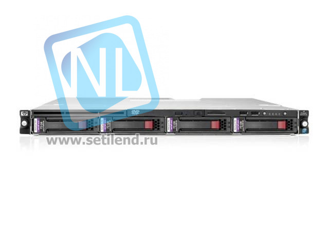 Сервер Proliant HP 590161-421 DL160R06 E5620 SATA/SAS (Rack1U XeonQC 2.4Ghz(12Mb) /2x4GbR2D/P410(ZM/RAID1+0/1/0) /noLFF HDD(4)/noDVD/2xGigEth)-590161-421(NEW)