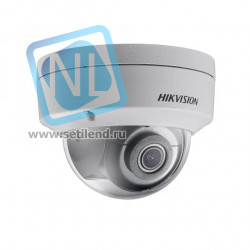 IP-камера Hikvision DS-2CD2123G0E-I (2.8mm), 2Мп (1920 × 1080) 30к/с, объектив 2.8мм, 12В/PoE 802.3af, WDR 120дБ, ИК до 30м, microSD до 128Гб, IP67